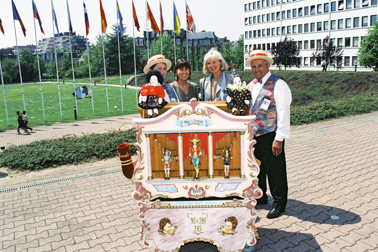 Musical for children at the European Parliament in Strasbourg