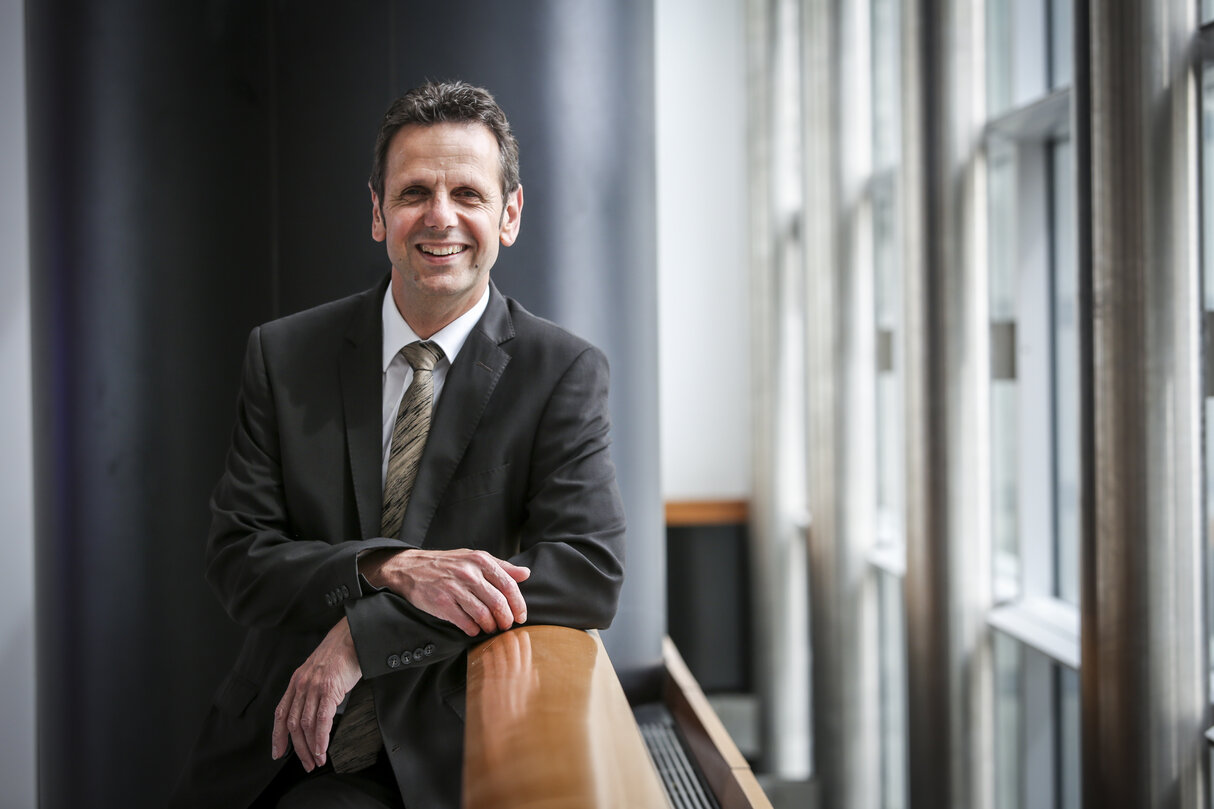 Bernd KOLMEL in the European Parliament in Brussels