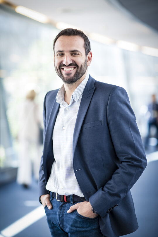 Sergio GUTIERREZ PRIETO in the European Paliament in Brussels