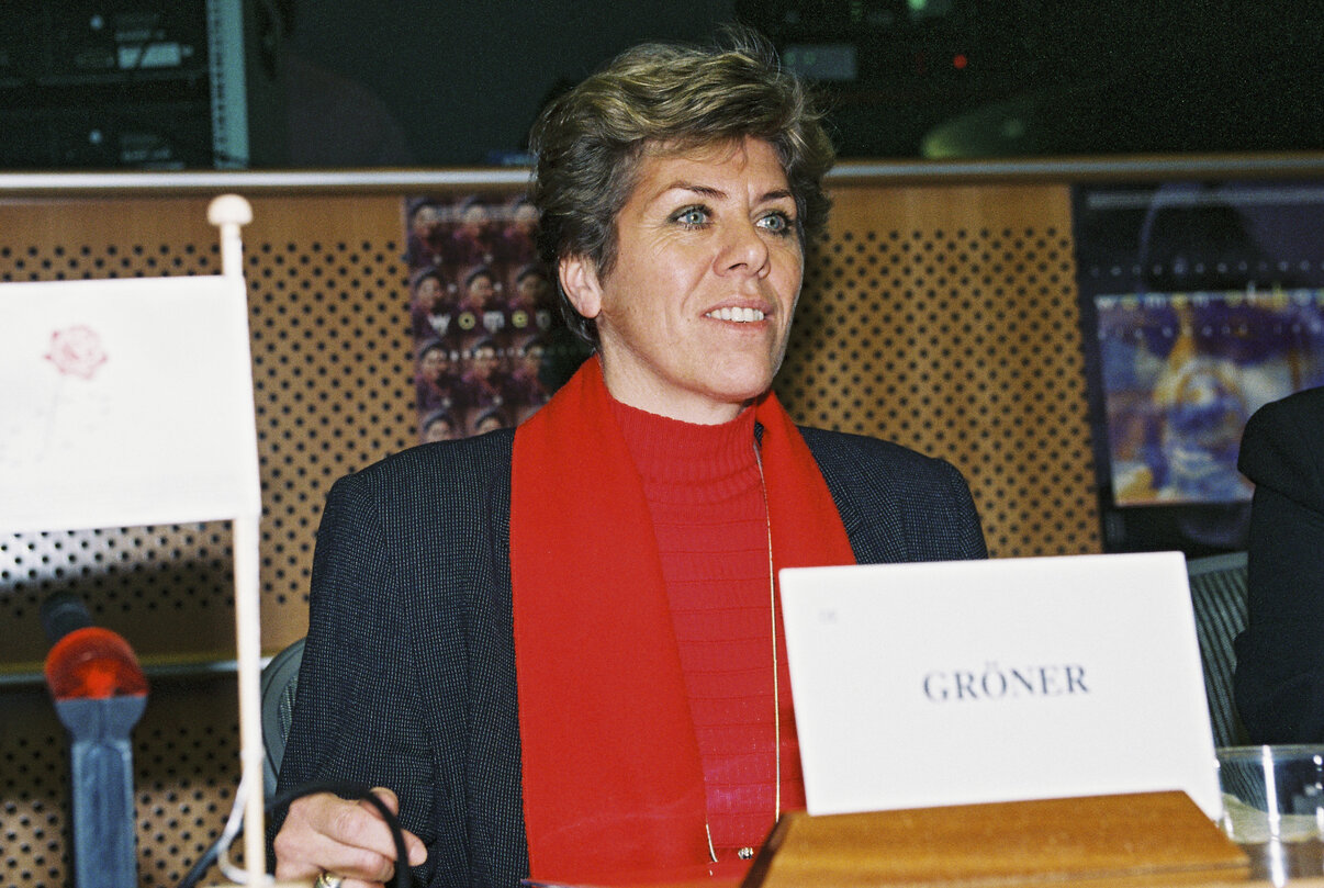 'Towards a New European Citizenship for Women and Men' conference in Brussels on December 3, 1998.