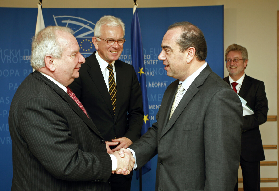 EP President meets with Foreign Minister of Cyprus, in Brussels