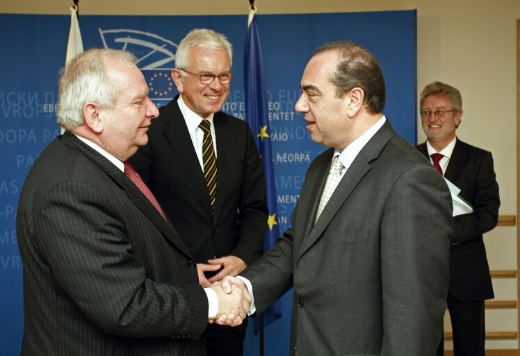 Fotografie 7: EP President meets with Foreign Minister of Cyprus, in Brussels