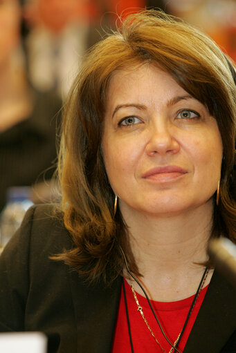 MEP Mihaela POPA in plenary session in Strasbourg.