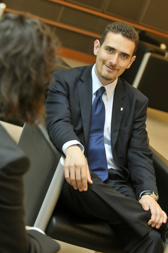 Interview with MEP Magor Imre CSIBI at the EP in Brussels.