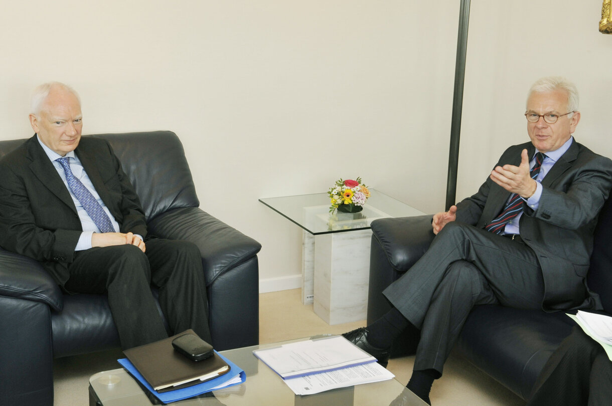 EP President meets with President of the EIB (European Investment Bank), in Brussels