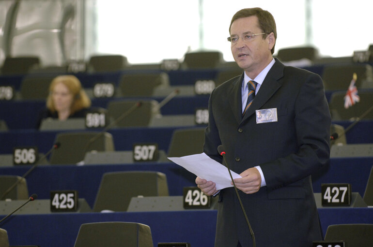 Φωτογραφία 5: MEP Milan GALA attends a plenary session in Strasbourg