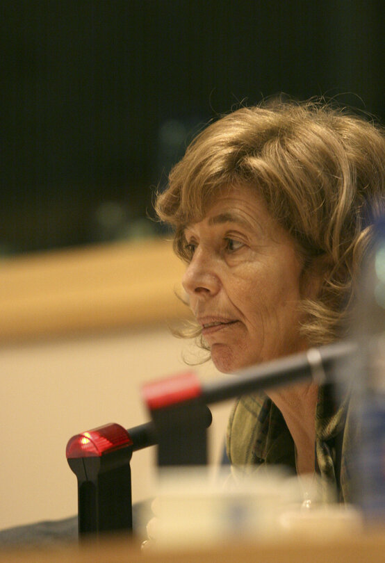 MEP Donata GOTTARDI attends a meeting in Brussels