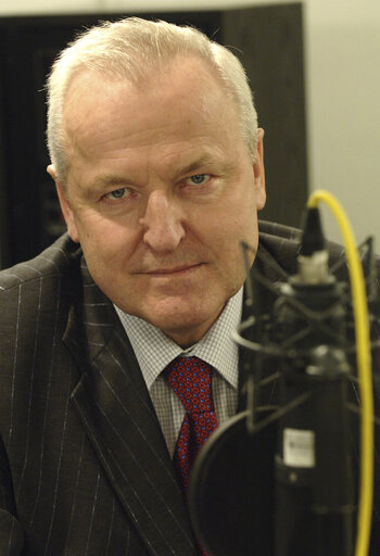 Fotografia 1: Portrait of MEP Rihards PIKS in Strasbourg