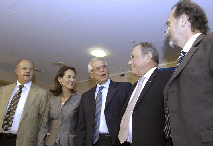 Foto 1: EP President meets with French MP and President of the regional council for Poitou-Charentes