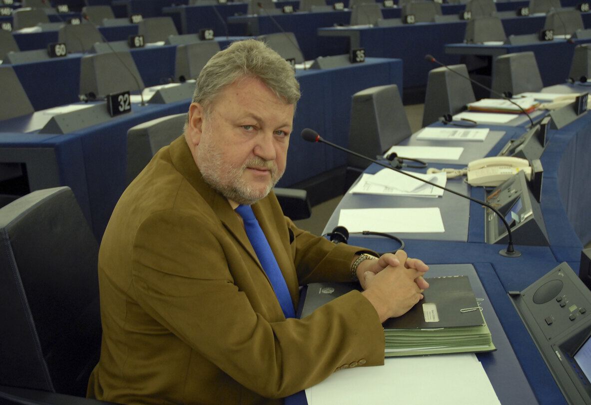 MEP Robert GOEBBELS in Strasbourg