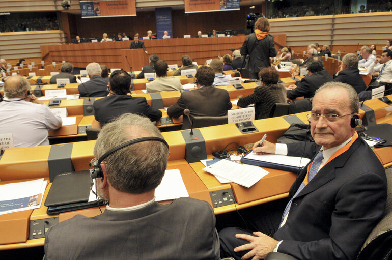 Fotografie 7: Open Days 2009 : European Week of Regions and Cities - Opening Session   Plenary Chamber