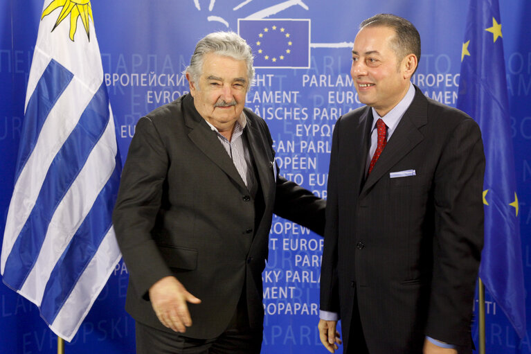 Foto 1: Visit of President of the Republic of Uruguay