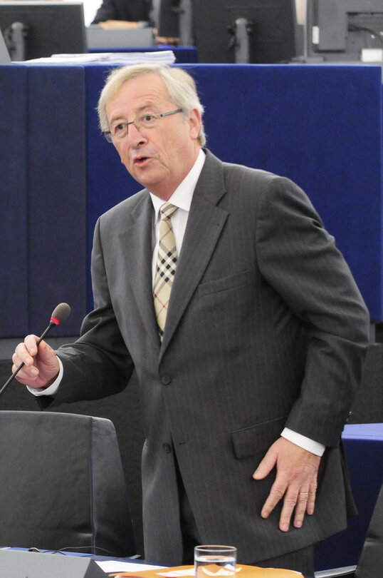 Plenary Session in Strasbourg - Week 39 - Question hour with the President of the Eurogroup and Prime Minister of Luxembourg