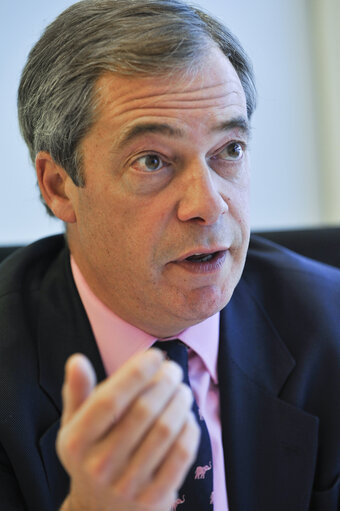 Interview of Nigel FARAGE