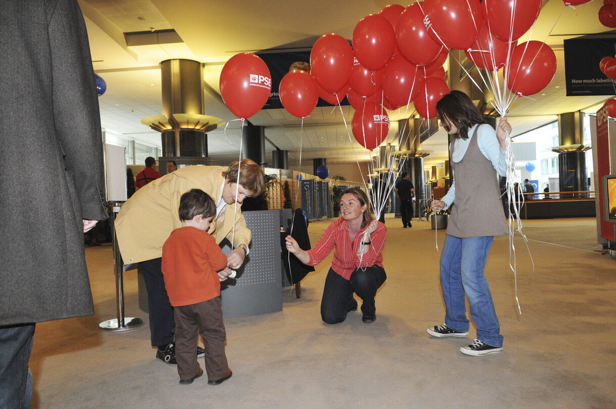 Open Days at the EP in Brussels.