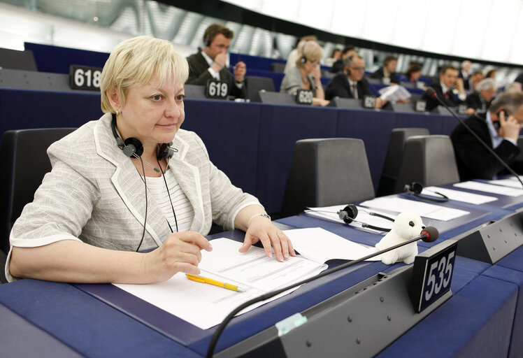 Portrait of MEP Vera FLASAROVA