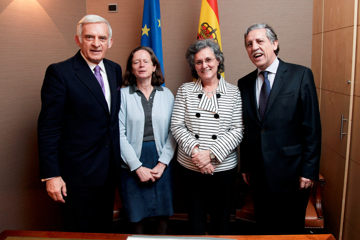 EP President meets with the Spanish Secretary of State of the UE.