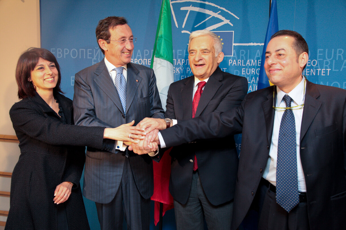 EP President meets with the President of the Italian Chamber of Deputies.