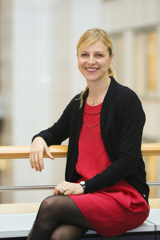 MEP Alessia MOSCA at the European Parliament in Brussels