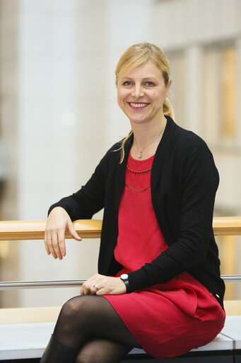 Nuotrauka 8: MEP Alessia MOSCA at the European Parliament in Brussels