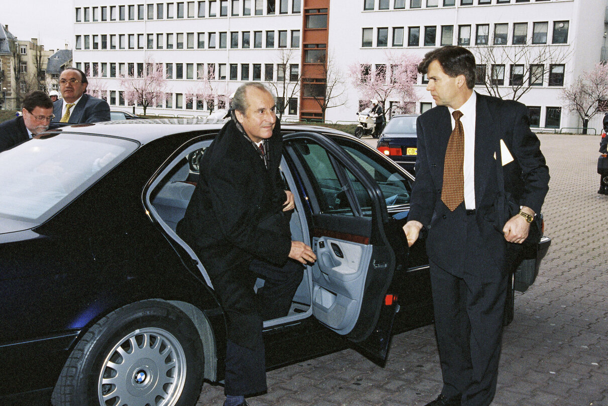 The President of Austria makes an official visit to the EP in Strasbourg