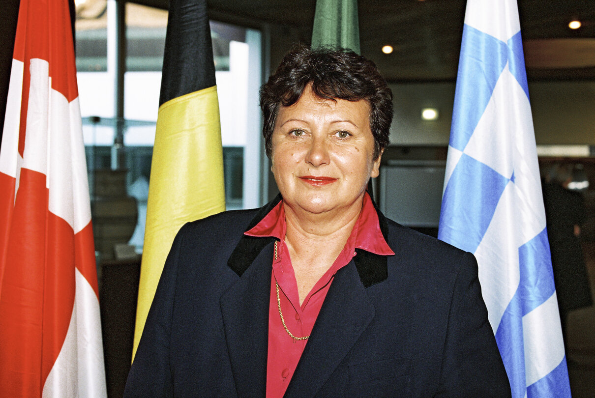 MEP Hilde HAWLICEK at the European Parliament in Strasbourg