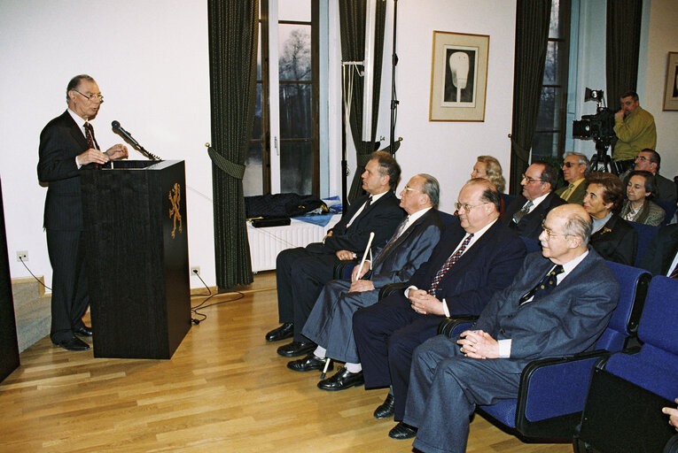 Billede 1: Pan-European meeting in Castle of Ham in Steenokkerzeel in January 1998.