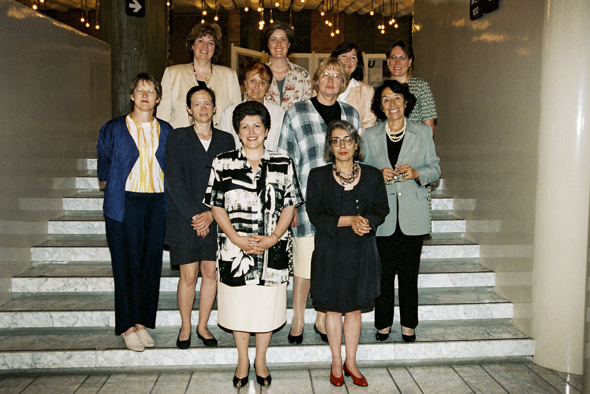 Group picture of PSE members in Strasbourg