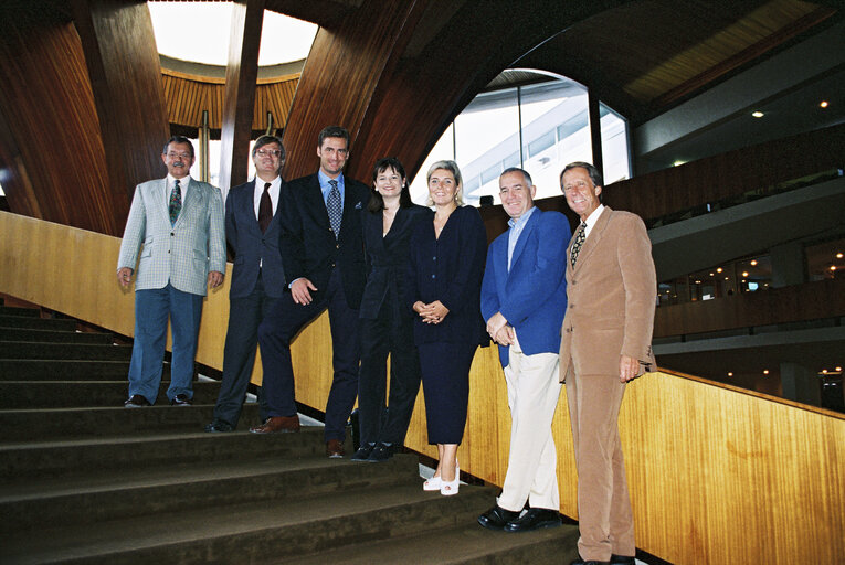 Austrian NA MEPs with Susanne RIESS-PASSER