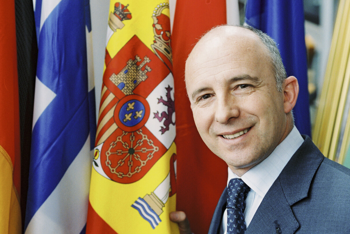 The MEP Jose Javier POMES RUIZ in Strasbourg in April 2004.