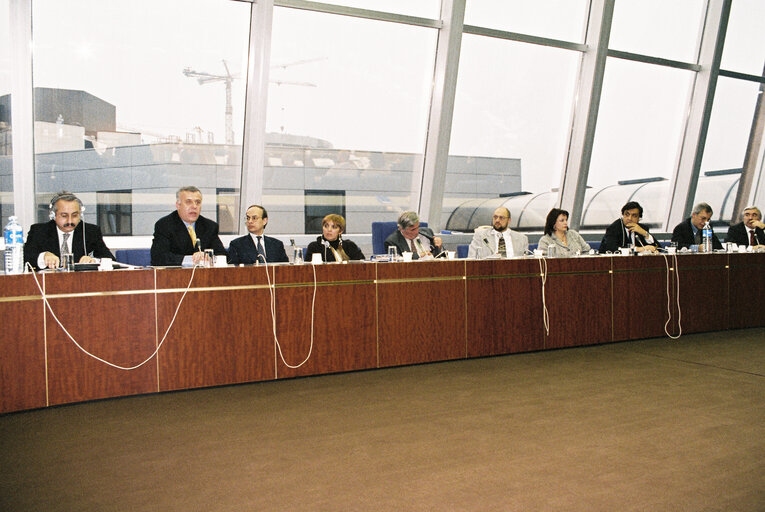 Fotografie 1: Meeting at the European Parliament in Brussels