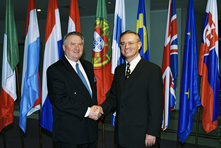 Fotografie 12: Visit of the President of Slovakia to the EP