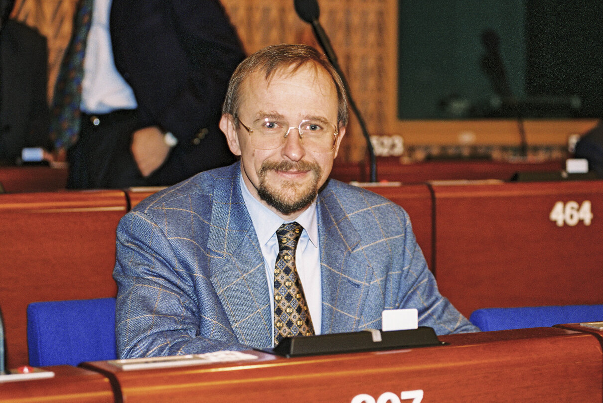 MEP Axel SCHAFER in Plenary Session at the European Parliament in Strasbourg