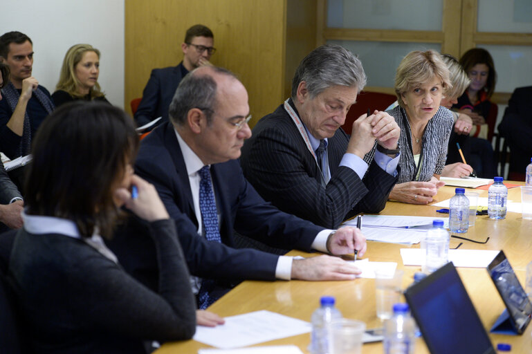 Φωτογραφία 22: Meeting between Vice-President Sylvie GUILLAUME and Directorate-General for Communication and Directorate for Media