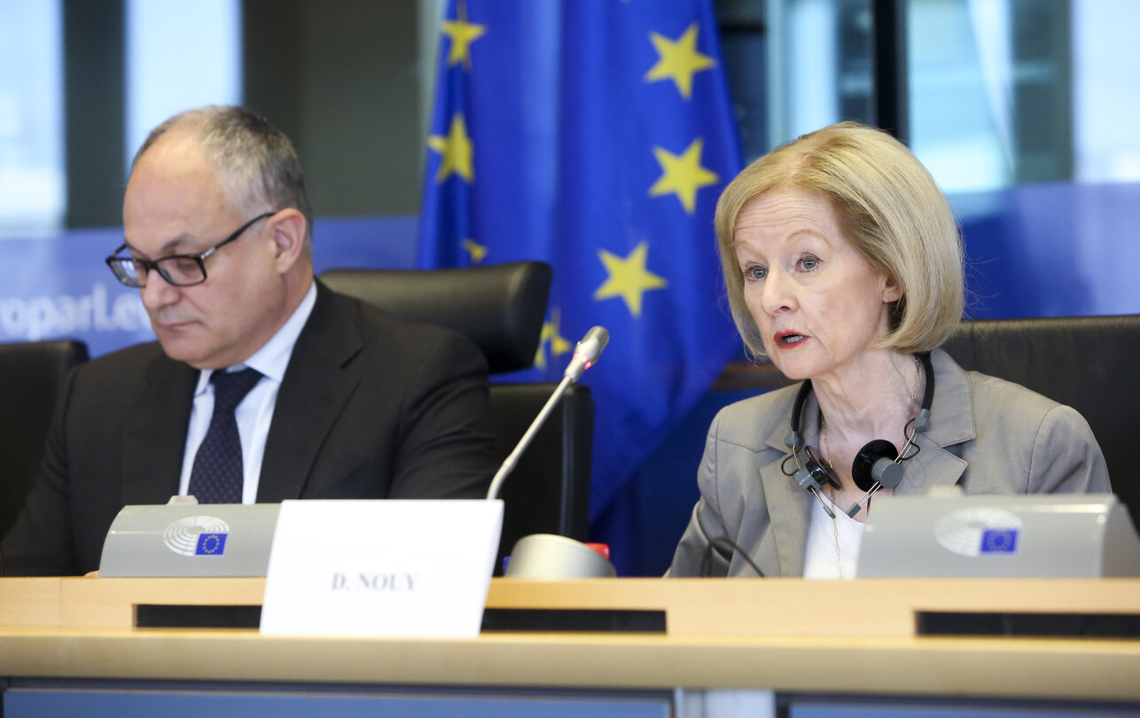 ECON Committee meeting - Public Hearing with Danièle NOUY, Chair of the Supervisory Board of the ECB