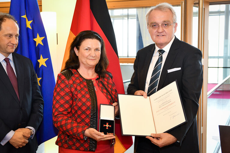 Fotó 29: Bundesverdienstkreuz (German Federal Cross of Merit) ceremony at the EP in presence of EP President