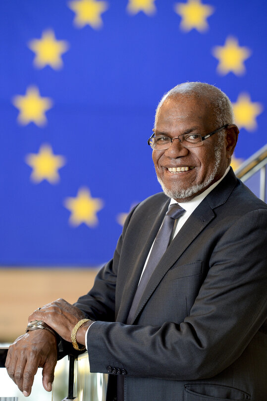 Maurice PONGA in the European Parliament in Strasbourg