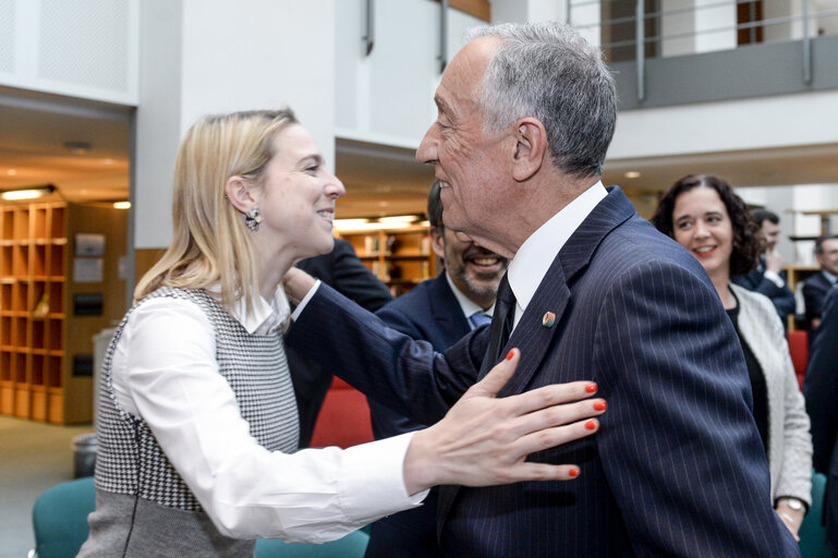 Visit of the President of Portugal - Meeting with Portuguese MEPs