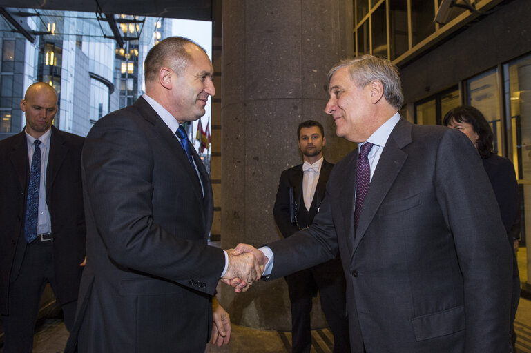 Official visit of Rumen RADEV, President of Bulgaria. Welcome.