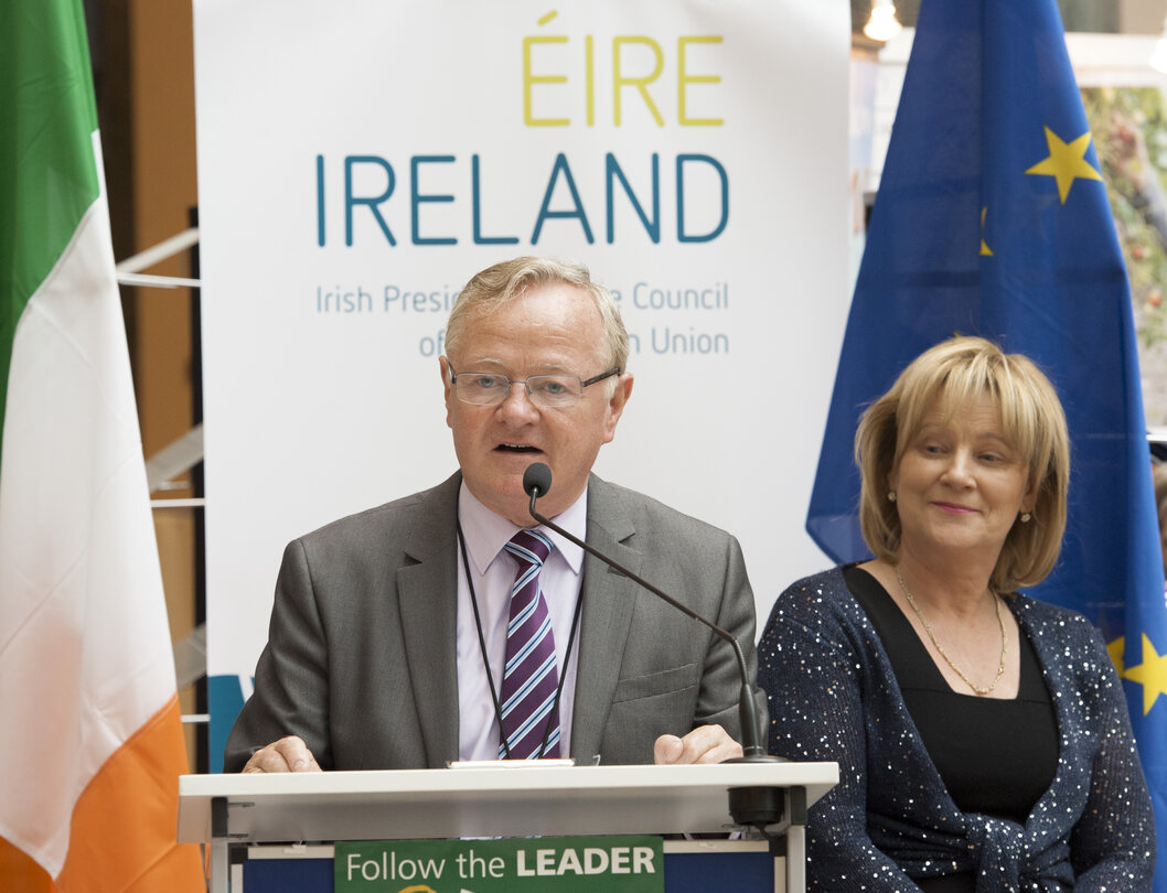 Exhibition for the Irish Presidency of the EU