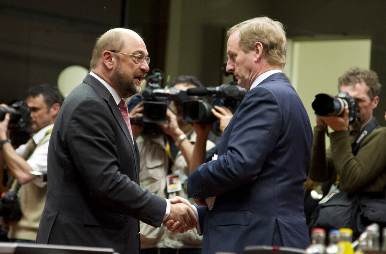 EP President attends the European Council meeting in Brussels