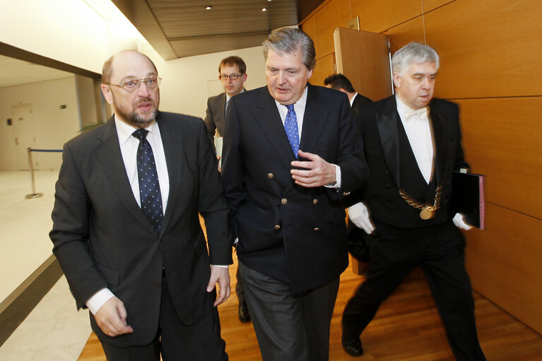 Foto 1: EP President meets with Spanish Minister for European Affairs in Strasbourg