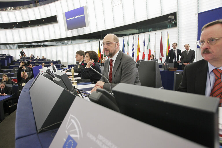 Allocution of Martin SCHULZ - EP President