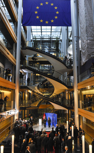 Fotografie 13: Official visit of the President of the Republic of Tunisia to the EP in Strasbourg