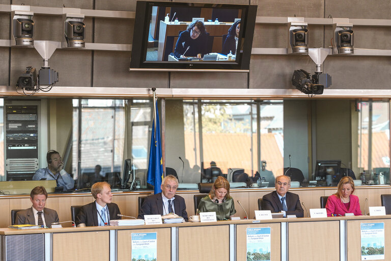 Fotografija 13: JURI Hearing on the Reform of the Court of Justice of the European Union