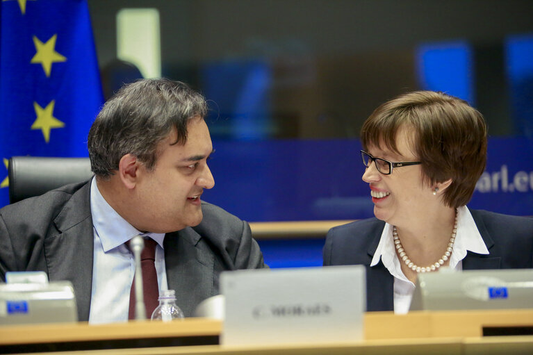 Zdjęcie 26: LIBE Committee meeting - Hearing of the candidate for the post of Europol Executive Director. Exchange of views with Catherine DE BOLLE