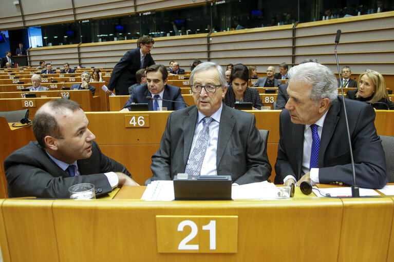 Fotogrāfija 23: Plenary Session Week 08 2016 in Brussels