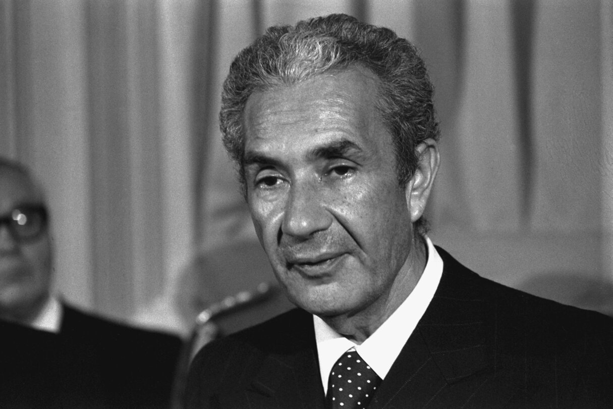 Italian premier Aldo MORO. (AP Photo)  05/09/1978