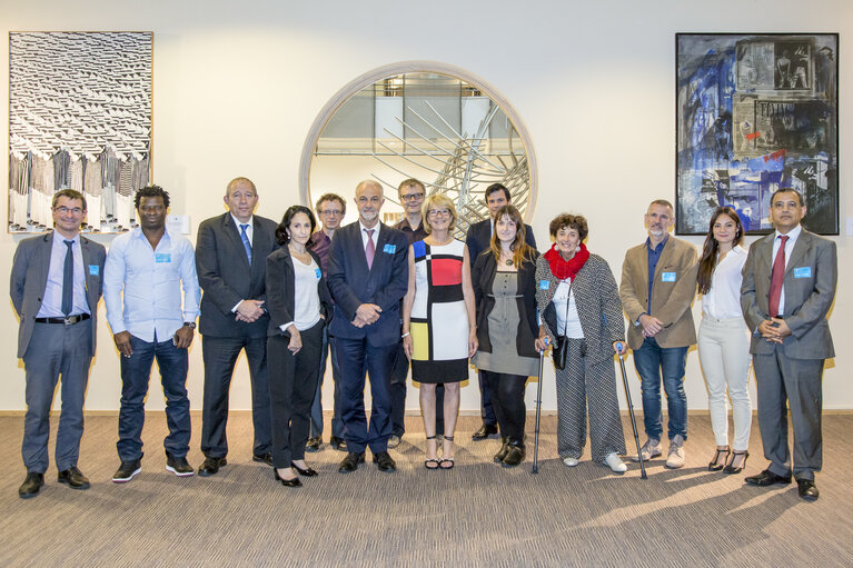 Φωτογραφία 1: Elisabeth MORIN-CHARTIER meets with a delegation of European Economic and Social Committee (EESC)