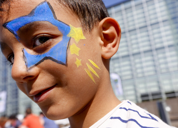 Open Doors Day in Strasbourg.   General atmosphere shots